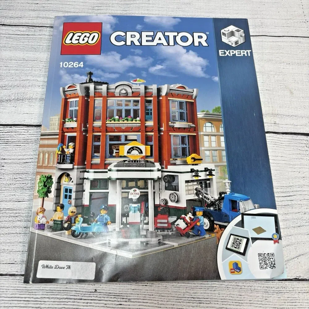 LEGO 10264 Creator Corner Garage Instruction MANUAL ONLY NO BRICKS